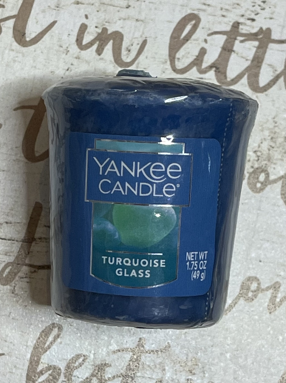 Свічка ароматична "Бірюзове скло" Yankee Candle