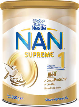 Суха дитяча молочна суміш NAN Supreme 1, 800 г