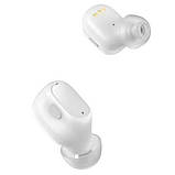 Bluetooth-навушники з кейсом Baseus WM01 Plus NGWM01P-02, білі, фото 3