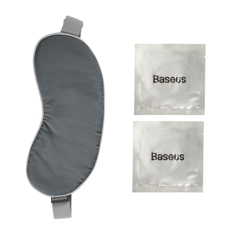 Маска для сна BASEUS Eye Cover FMYZ-0G, серая - фото 5 - id-p1353127185