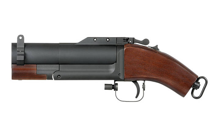 Гранатомет M79 Обріз - Real Wood [King Arms] (для страйкболу), фото 1