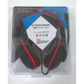 Накладні навушники з мікрофоном Cosonic Gamer 6100, фото 3