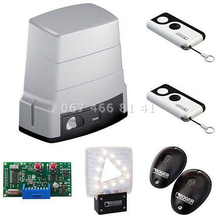 Roger BH30/805 Kit автоматика для відкатних воріт комплект, фото 1