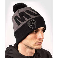 Шапка Venum Elite Beanie with pompom Grey/Black