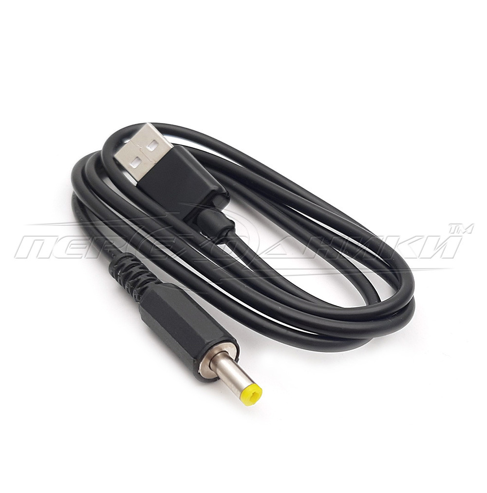 Кабель живлення USB to DC 4.0x1.7 мм, 0.9 м