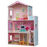 Дитячий будиночок для ляльок MD 2579 дерев'яний, фото 4