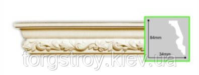 Карниз стельовий C1013, довжина 2,00м, Gaudi Decor, фото 1