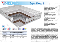 Ортопедический матрас Спрут-кокос 2