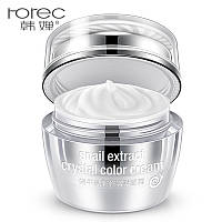 Кристальная основа под макияж с экстрактом улитки Rorec Snail Extract Crystal Color Cream (50г)