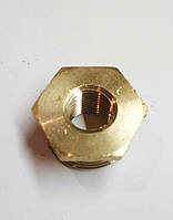 Футорка м10 внутрішня різь на 1/2" зовнішня різь