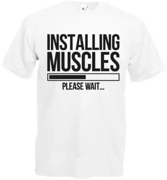 Футболка "Installing muscles"