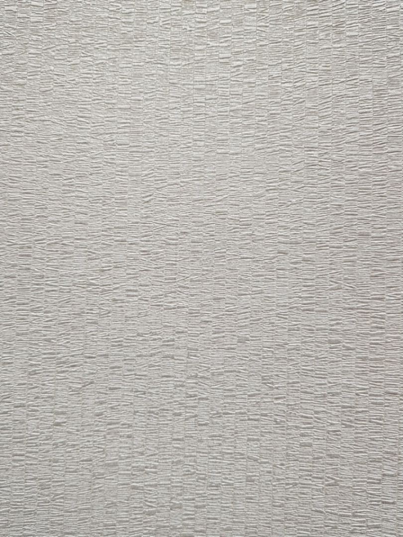Шпалери метрові вінілові на флізелін AdaWall Beta метрові однотонні під тканину під льон білий з сірим