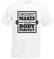 Футболка "Crossfit makes you perfect"