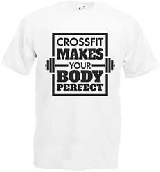 Футболка "Crossfit makes you perfect"