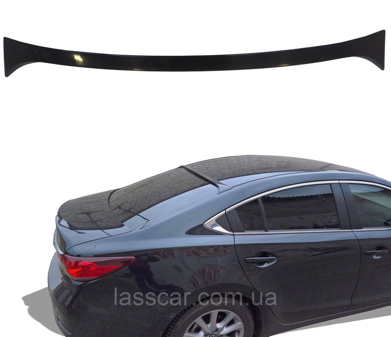 Бленда (Козирок, спойлер заднього скла) на Mazda 6 (3 покоління)