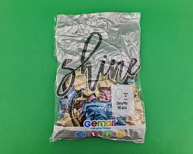 Кулі повітряні хром асорті 13 "(33 см) 50 шт Gemar (1 пачка)