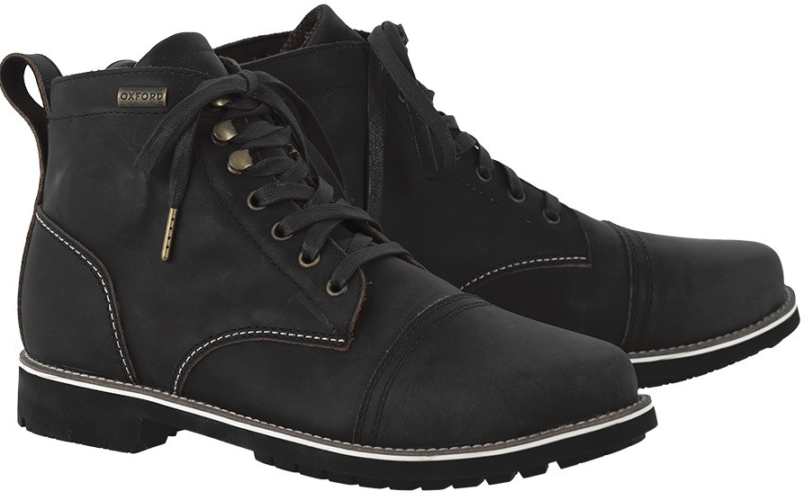 Мотоботи Oxford Digby Short чорні, 7 (41)