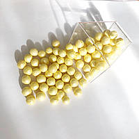 Перламутровые шарики светло желтые (диаметр 10) - 10г