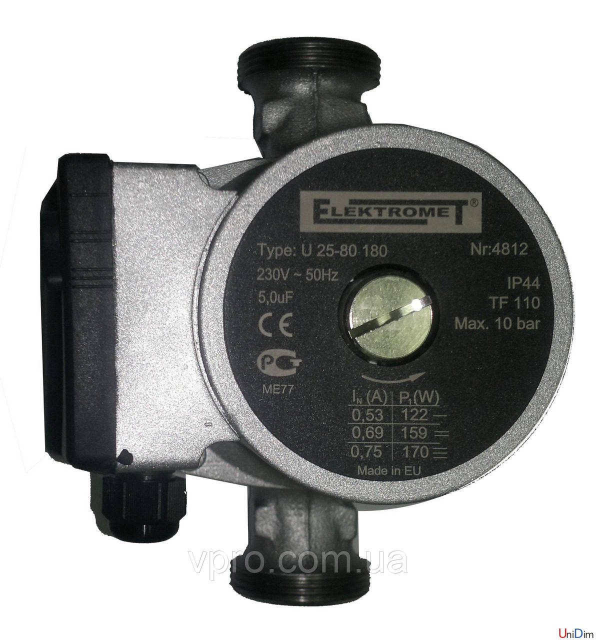 Elektomet 25-80 180мм