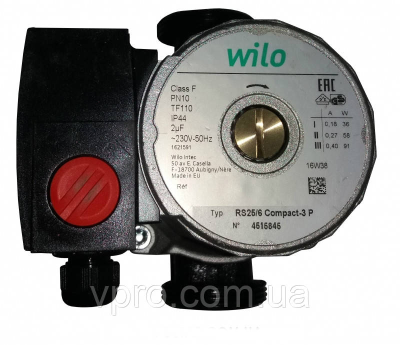 Wilo 25-60 130мм. Німеччина OEM циркуляційний насос