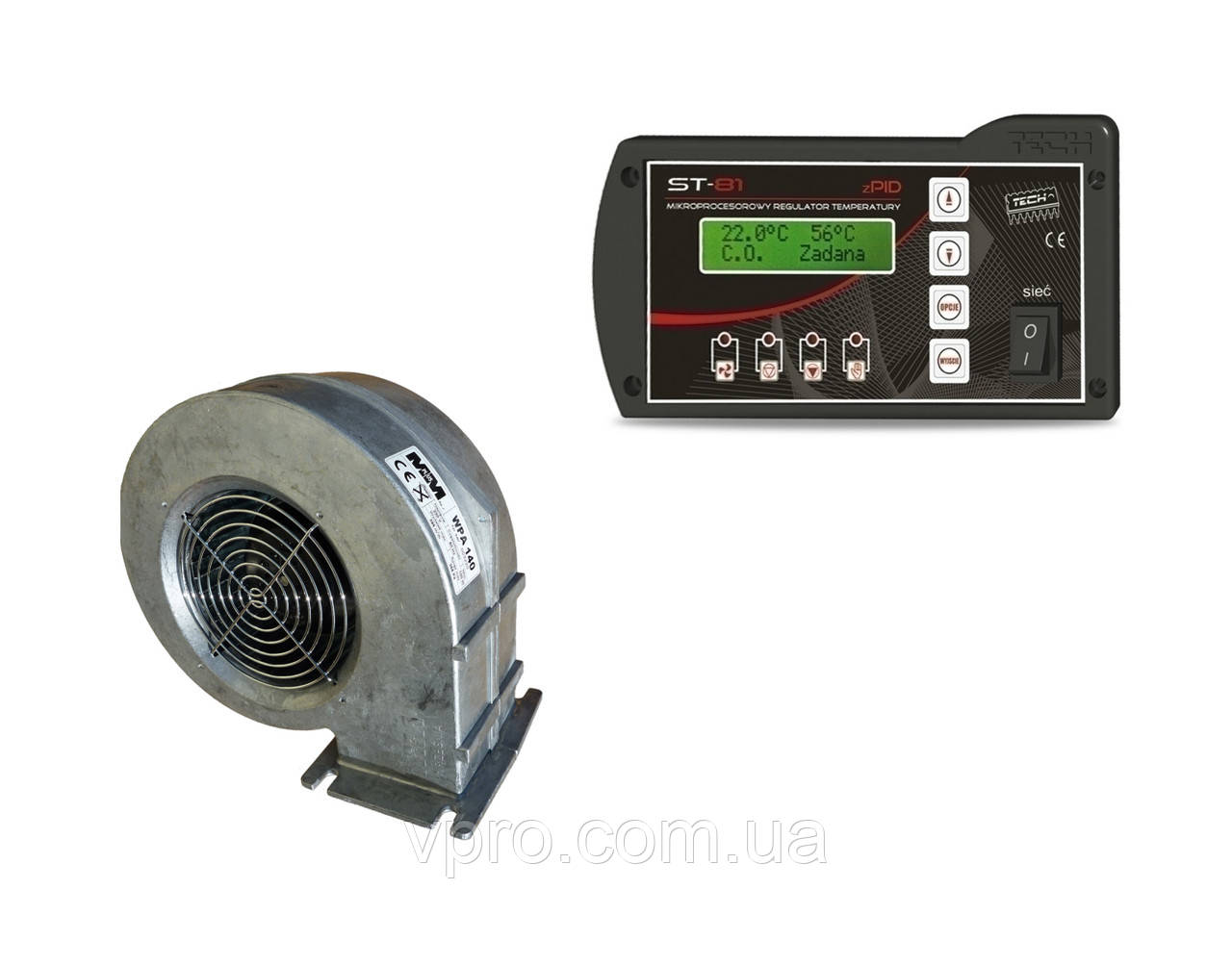 Автоматика для котла TECH ST-81 zPID + WPA 120, фото 1