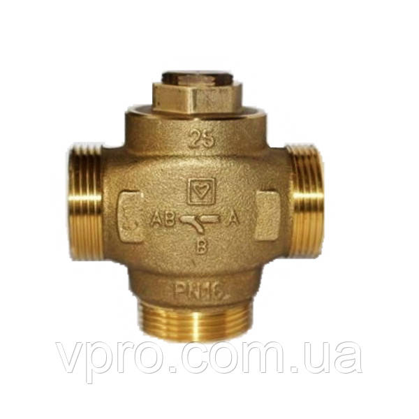 Термосмесітельний клапан HERZ Teplomix DN 25 1 1\4 55C 1776613 з відключається байпасом