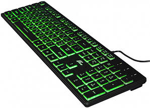 Клавіатура Frime Moonfox 3Color Black USB RUS/UKR (FLK18210), фото 4
