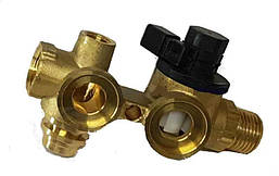 Група обратки латунна з датчиком протоку Demrad ADEN 3003200018