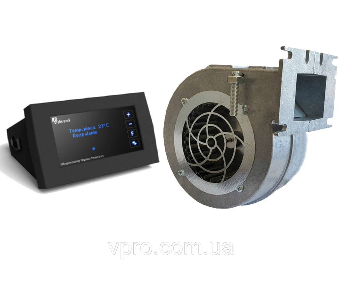 KG Elektronik CS-18, SP-18z Автоматика для котла з шнеком+ вентилятор Nowosolar NWS 100