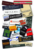 Етикетка жакардова на замовлення