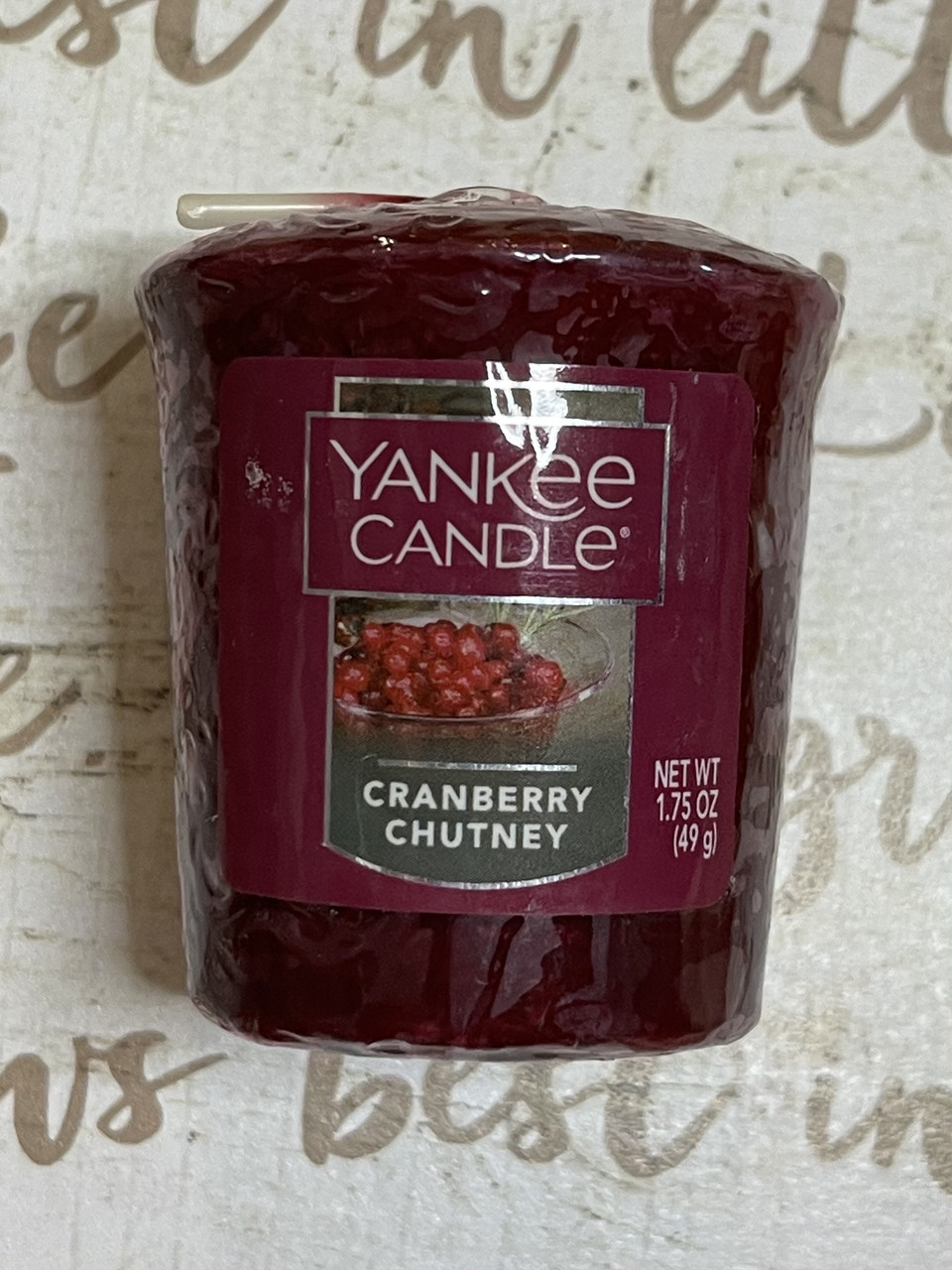 Ароматична свічка "Клюквоване чат" Yankee Candle