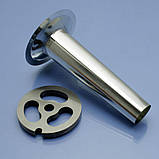 Ковбасна насадка та ніж для м'ясорубки Kenwood MG510 MG450 MG470 MG480 PRO1600 PRO1400 MG517 MG516, фото 8