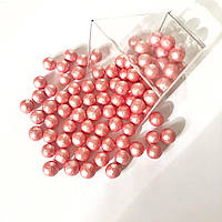Перламутровые шарики розово-пудровая (диаметр 10) - 10г
