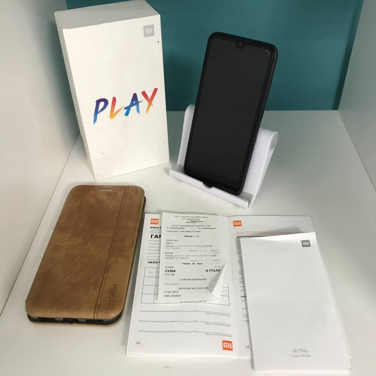 БУ Смартфон Xiaomi Mi Play 4/64GB Black