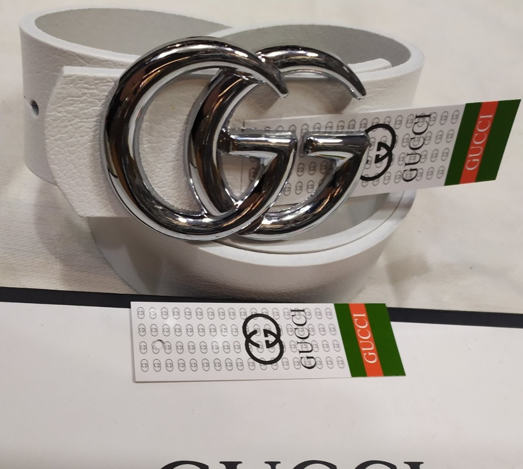 Ремінь чоловічий шкіряний Gucci ширина 40 мм. 930388