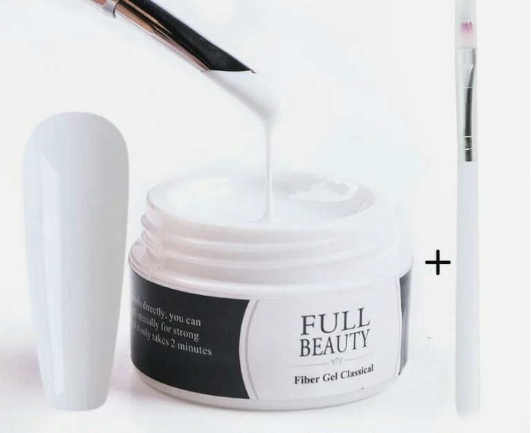 Гель білий конструювальний Full Beauty White No02 15ml