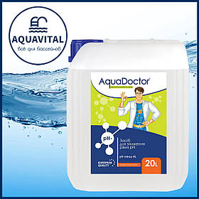 AquaDoctor pH Minus HL (соляна 14%) | pH мінус рідкий (каністра 20 л)