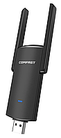 WiFi 2.4/5.8 Ггц USB 3.0 Comfast CF-924AC RTL8812BU 1300 Мбит/с адаптер - сетевая беспроводная карта