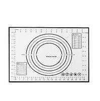 Силіконовий килимок для випічки, запікання, силіконовий килимок "Пекар" 57х37 см кондитерський