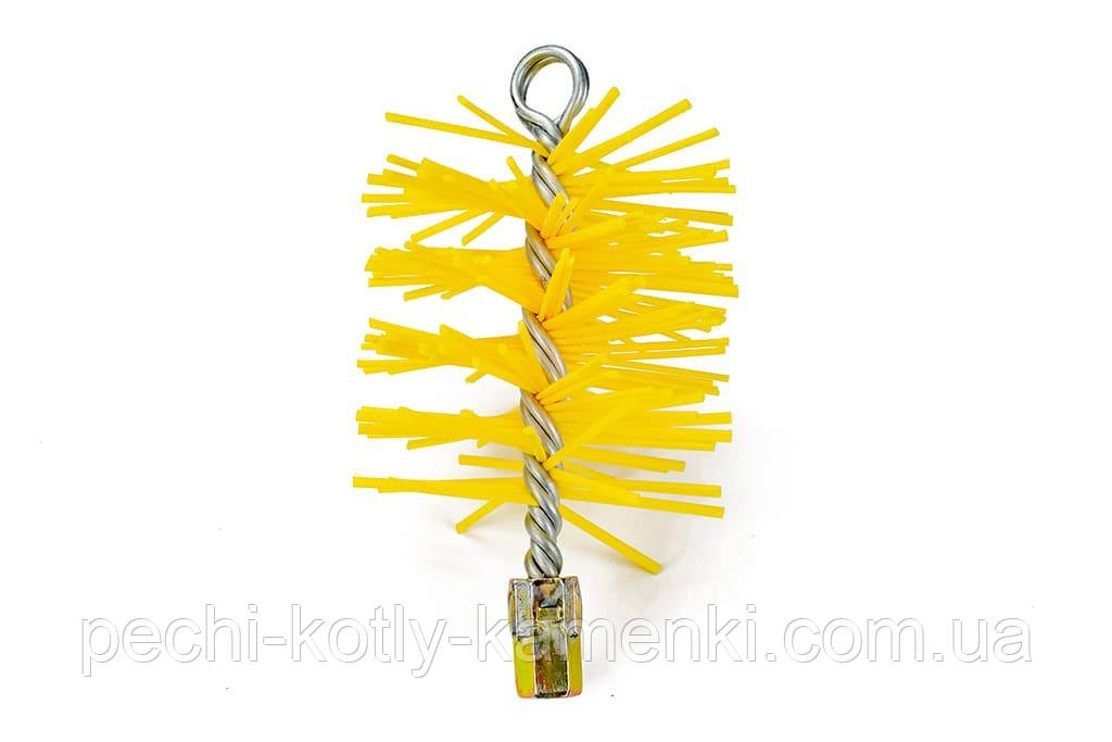 Щітка для чищення димоходу Savent ф110 мм пластикова під різьбу