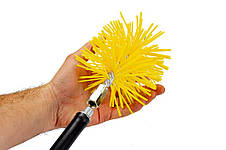 Щітка для чищення димоходу Savent ф110 мм пластикова під різьбу, фото 2