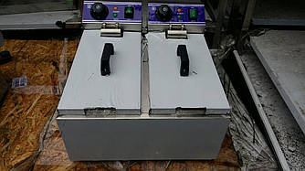 Фритюр (фритюрниця) Подвійний Vektor DF-6L-2 2x6 Liter