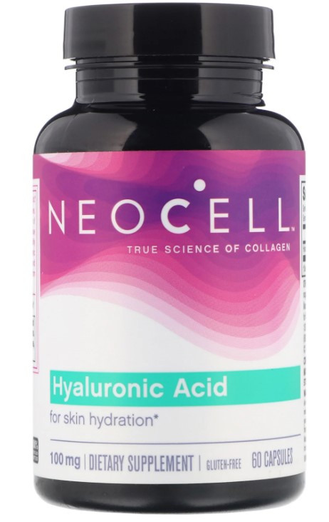 Гіалуронова кислота NeoCell Hyaluronic Acid 60 капс