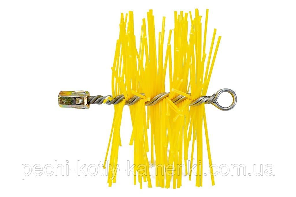 Щітка для чищення димоходу Savеnt ф180 мм пластик під різьбу