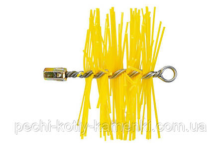 Щітка для чищення димоходу Savеnt ф180 мм пластик під різьбу, фото 1