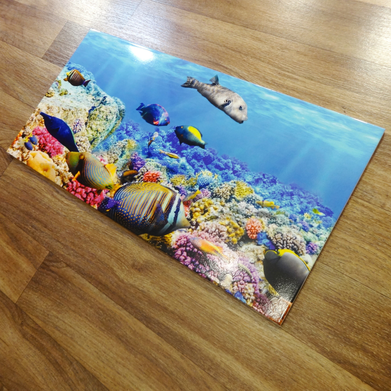 Плитка вставка Море с рыбками Декор панно 30х60 - фото 2 - id-p1353017686