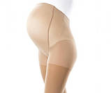 Колготки для вагітних 2 клас компресії 23-32 ммрт.ст. закритий носок короткі до 70 з PANI TERESA Польща, фото 4