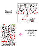 Інтер'єрна наклейка на стіну Пташки (AY828), фото 2