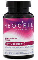 Колаген NeoCell Super Collagen + C Type 1 & 3 120 таб, фото 2
