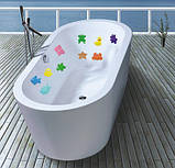 Антиковзний мінікилимок для ванної кімнати. Черепашка, фото 2